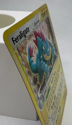 Pokemon Feraligatr Holo Rare Card 2/101 EX Dragon Frontiers HP / Damaged - Image 4