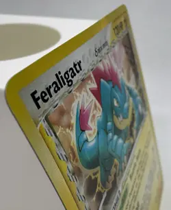 Pokemon Feraligatr Holo Rare Card 2/101 EX Dragon Frontiers HP / Damaged - Image 5