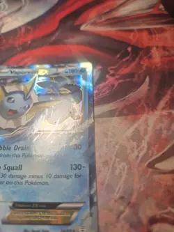 Pokemon Vaporeon EX 24/83 Generations 2016 Holo Ultra Rare Card TCG MP - Image 4