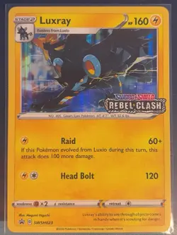 Luxray - (Prerelease) SWSH023 SWSH: Sword & Shield Promo Cards Holo - Image 1