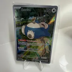 Pokemon Snorlax Promo Holo 051 Sv: Scarlet & Violet Basic HP 150 TCG Card - Image 1
