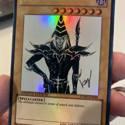 Dark Magician-JUMP-EN049-Ultra Rare-Limited Edition Yugioh Promo Card NEAR MINT - Image 4