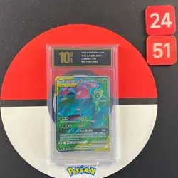 Celebi & Venusaur GX SR CSM2bC-153/150 Pokemon Card Chinese Grade10 - Image 1