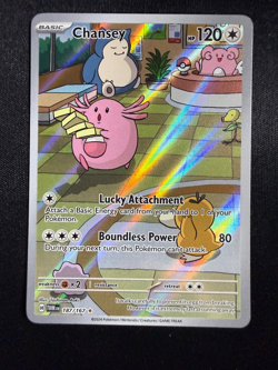 Pokemon Trading Card: Chansey IR 187/167 (Mint - Near Mint) - Image 1