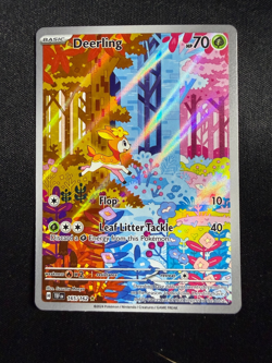 Pokemon TCG Deerling Card IR Temporal Forces 165/162 Near Mint Condition - Image 1
