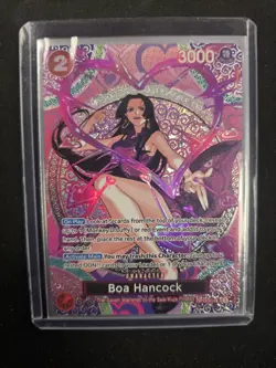 One Piece Boa Hancock OP12-014 SP Special Foil Full Art Card - Image 1