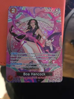 One Piece Boa Hancock OP12-014 SP Special Foil Full Art Card - Image 2