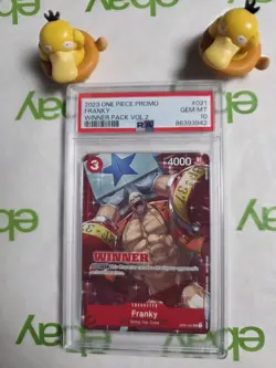 PSA 10 Franky OP01 021 WINNER Promo Tournament Volume 2 Card One Piece English - Image 1