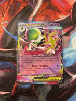 Pokemon TCG Mega Evolution Mega Gardevoir EX Double Rare Holo Card 060/132 - Image 1