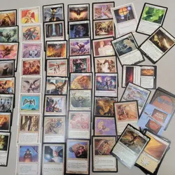 Commander Magic Deck MTG Cards = ALL 100 Pure White ***ANGELS*** Indestructible - Image 2