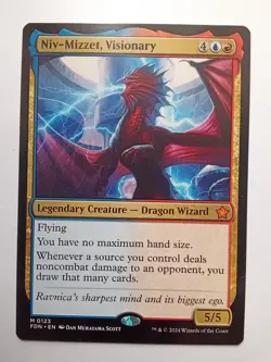 Niv-Mizzet, Visionary 123 Foundations MTG - Image 1