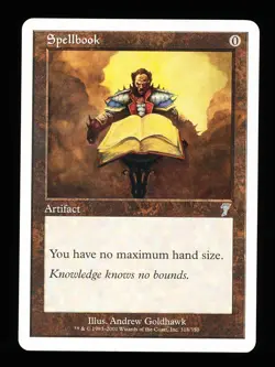 * * 1x Spellbook x1 * * 7th Edition MTG LP Lightly Played - Image 1