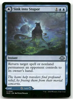 Sink into Stupor #241 MTG Modern Horizons 3 NM X1 - Image 1