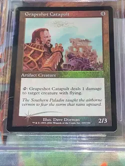 2001 MTG Grapeshot Catapult 299 Core Set 7th Edition Foil BGS Mint 9 - Image 3
