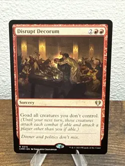 Disrupt Decorum R Commander Masters 215 NM - Image 1