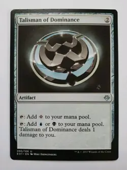Talisman of Dominance Archenemy: Nicol Bolas NM Regular - Image 1