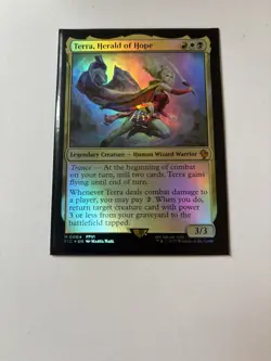 Terra, Herald of Hope (FOIL); Ruinous Ultimatum; Rise Of The Dark Realms - Image 2
