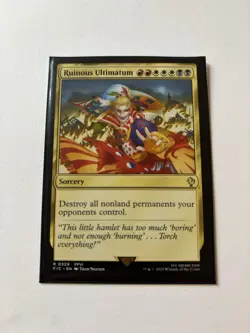 Terra, Herald of Hope (FOIL); Ruinous Ultimatum; Rise Of The Dark Realms - Image 4