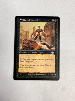 Magic The Gathering: Legions – Withered Wretch LP MTG (02) - Image 1
