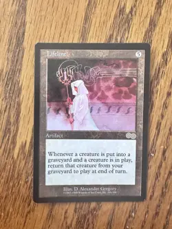 MTG Magic the Gathering - Urza's Saga Lifeline- Never Played NM - Image 1