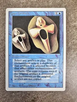 MTG Magic the Gathering - Revised Edition Copy Artifact - Never played NM - Image 1