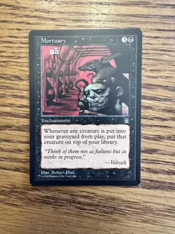 Magic The Gathering Stronghold - Mortuary - LN Never Played - Image 1