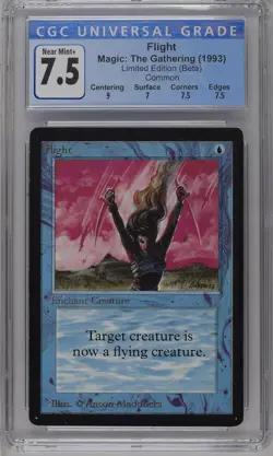 FLIGHT Beta C CGC 7.5 MTG [Nostalgium] - Image 1