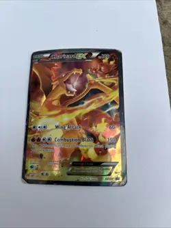 Pokemon TCG Charizard EX Black Star Promo Holo Card XY/121 LP - Image 1