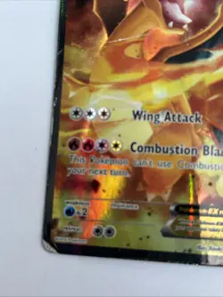 Pokemon TCG Charizard EX Black Star Promo Holo Card XY/121 LP - Image 3