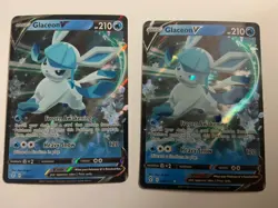 Pokemon TCG Glaceon V Evolving Skies 040/203 Holo Ultra Rare - Image 1