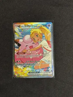 Lillie’s Clefairy ex 280/217 SIR Secret Full Art Pokemon ME03: Ascended Heroes - Image 1