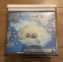 Pokemon TCG S&V Stellar Crown ETB New Factory Sealed - Image 1