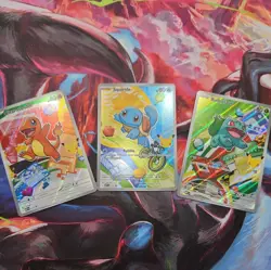 Pokemon TCG First Partners Series 1 kanto Starters Near Mint/Mint - Image 1