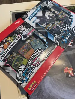 3X Pokemon Black Bolt & White Flare Binder + Poster Collection 2Pack LOT OF 3 - Image 2
