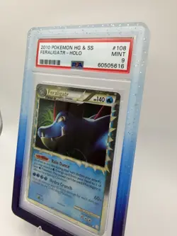 Pokemon Feraligatr Prime 108/123 - PSA 9 MINT - Heartgold & Soulsilver Holo - Image 2