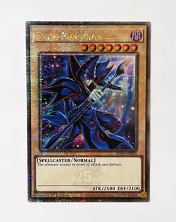 Yu-Gi-Oh Dark Magician Quarter Century Secret Rare RA04-EN001 Alt Art - MINT - Image 1