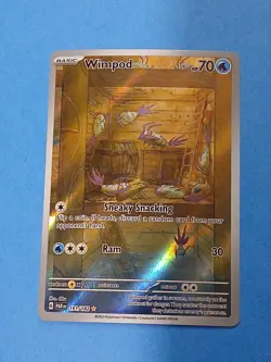Pokemon Scarlet & Violet Paradox Rift Wimpod 191/182 Illustration Rare - Image 2