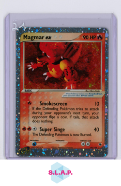 MAGMAR EX POKEMON 100/109 RUBY & SAPPHIRE 2003 EN - Image 1