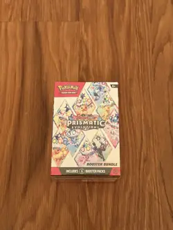 Pokemon TCG: S&V Prismatic Evolutions Booster Bundle (6pks) Factory Sealed - Image 1