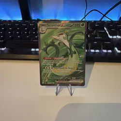 Pokemon TCG Serperior EX 156/086 Black Bolt Ultra Rare Full Art MINT/NM - Image 1