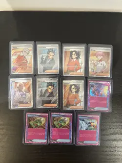 Pokemon TCG Prismatic Evolutions Full Art Trainers + Ace Specs - Image 1