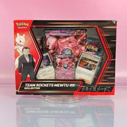MEWTU POKEMON 2025 TEAM ROCKETS EX KOLLEKTION DEUTSCH - Image 1