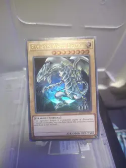Blue-Eyes White Dragon (Version 3) LCKC-EN001 Legendary Collection Kaiba... - Image 1