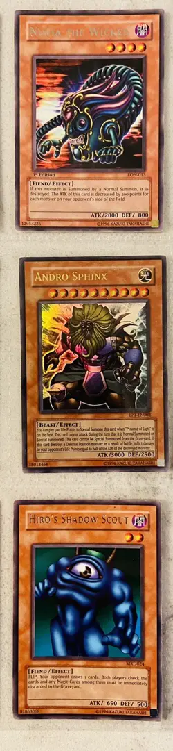 Yugioh Super Rare, Ultra Rare, Rare card lot of 21 Cards Spiritualism, Magician - Image 4