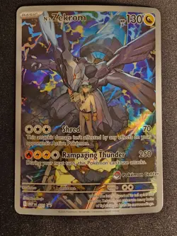 N's Zekrom Pokemon Center Stamped Holo Promo #031 ME: Mega Evolution NM/MT - Image 2