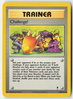 Pokemon - Challenge! #106/110 - Legendary Collection Uncommon - Image 1