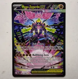 Pokemon TCG Perfect Order Mega Zygarde EX 120/088 SIR NM Pack Fresh - Image 1