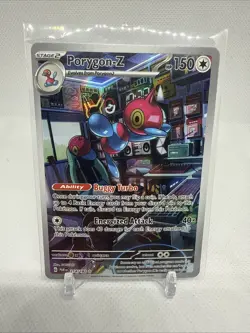 Porygon-Z 214/182 Paradox Rift Illustration Rare Pokemon TCG - 147 - Image 1