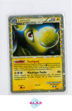 LANTURN POKEMON 86/95 HOLO GERMAN PLAYED - Image 1