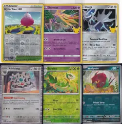 LOT 6 Pokemon TCG Holos + Reverse Foil ** PACK FRESH CLEAN ** HOLO FOILS - 36 - Image 1